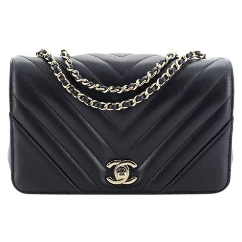 chanel statement chevron|Chanel Chevron mini flap.